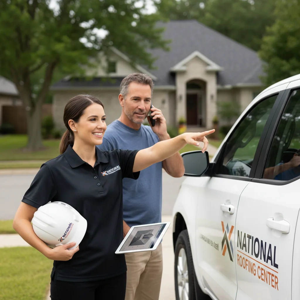 National Roofing Center customer support in Edgecomb